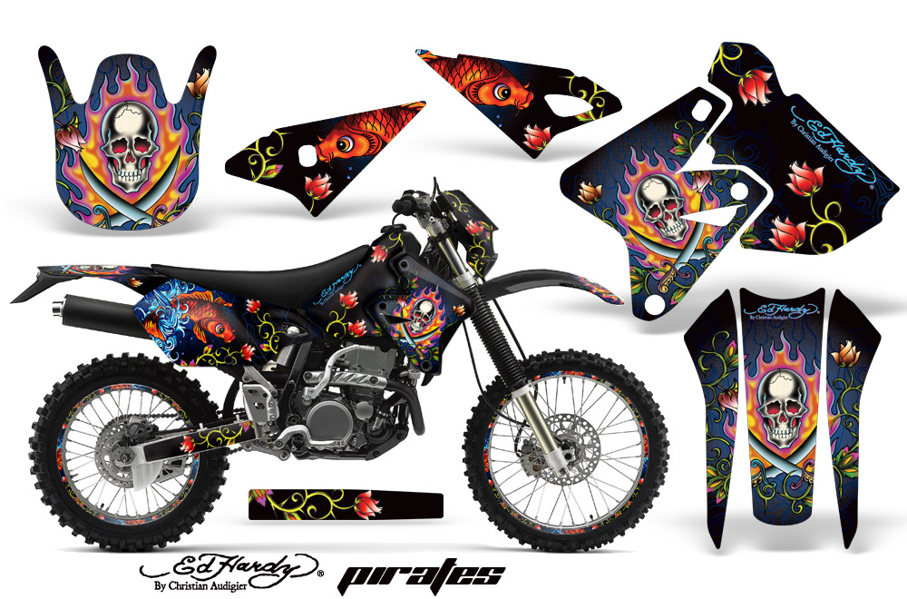 Kawasaki KLX400 2000-2009 Graphic Kit EH P B NPs